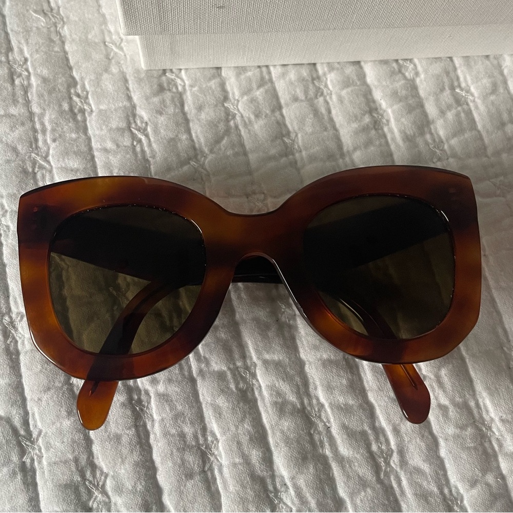 Celine Tortoise Butterfly Sunglasses